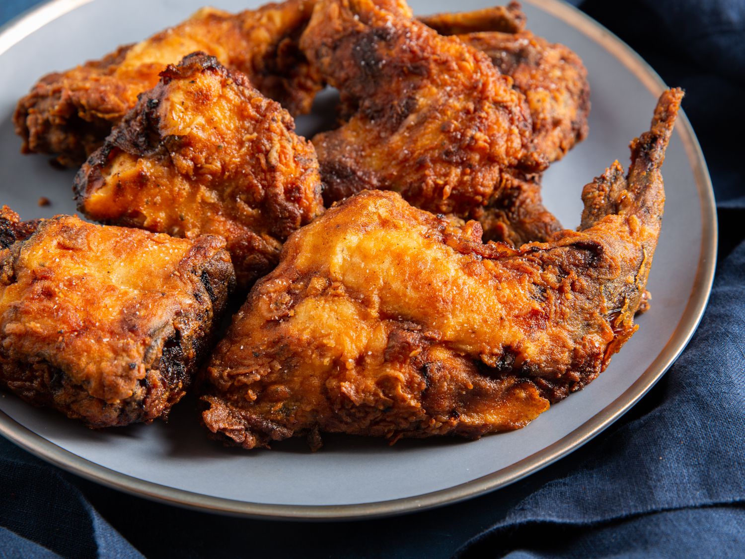 Buttermilk-Brined Fried Rabbit with Southern Tomato Gravy