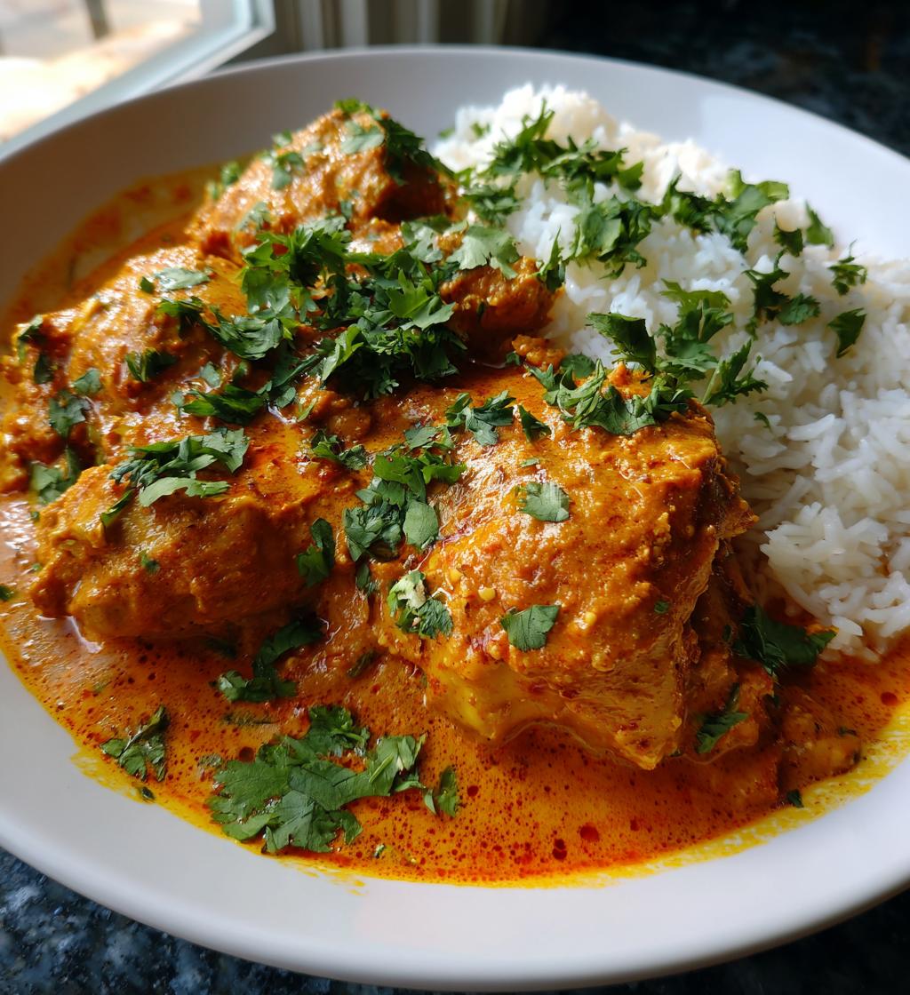 Slow-Cooked Fenugreek Butter Chicken