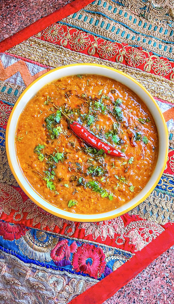 Fenugreek-Spiced Lentil Dhal Makhani