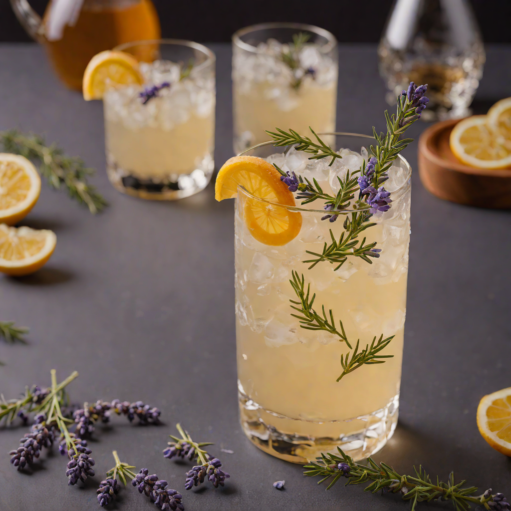Honey-Lavender Vodka Fizz