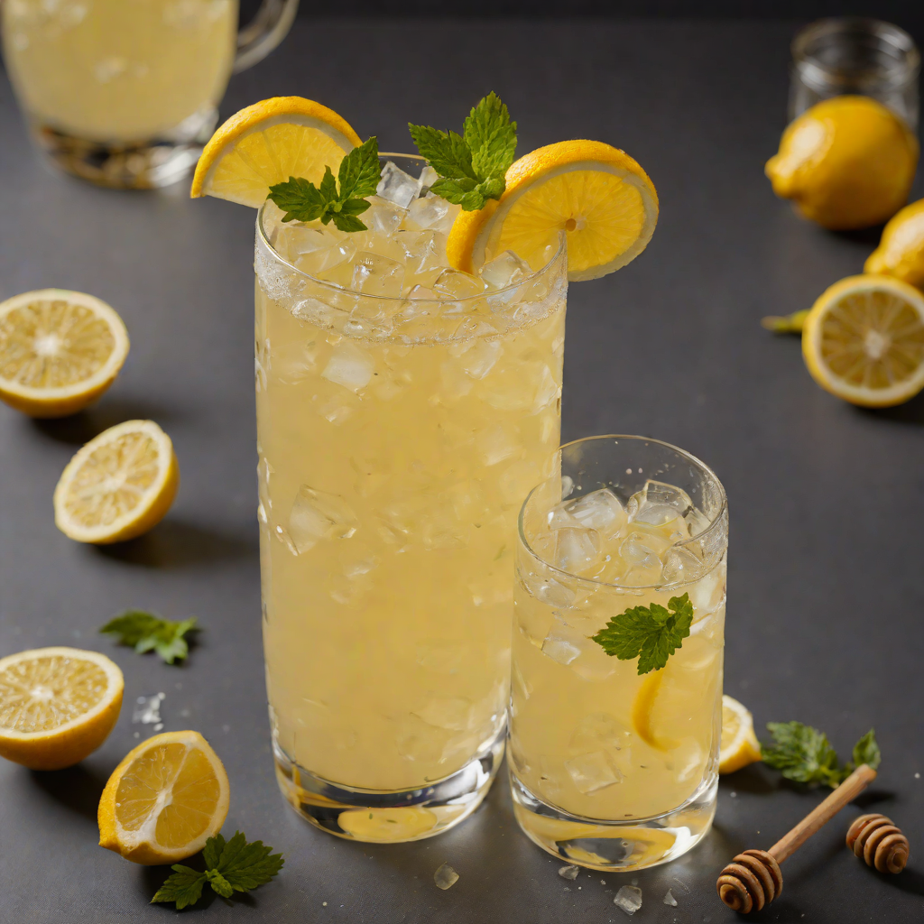 Honey-Ginger Lemonade Fizz