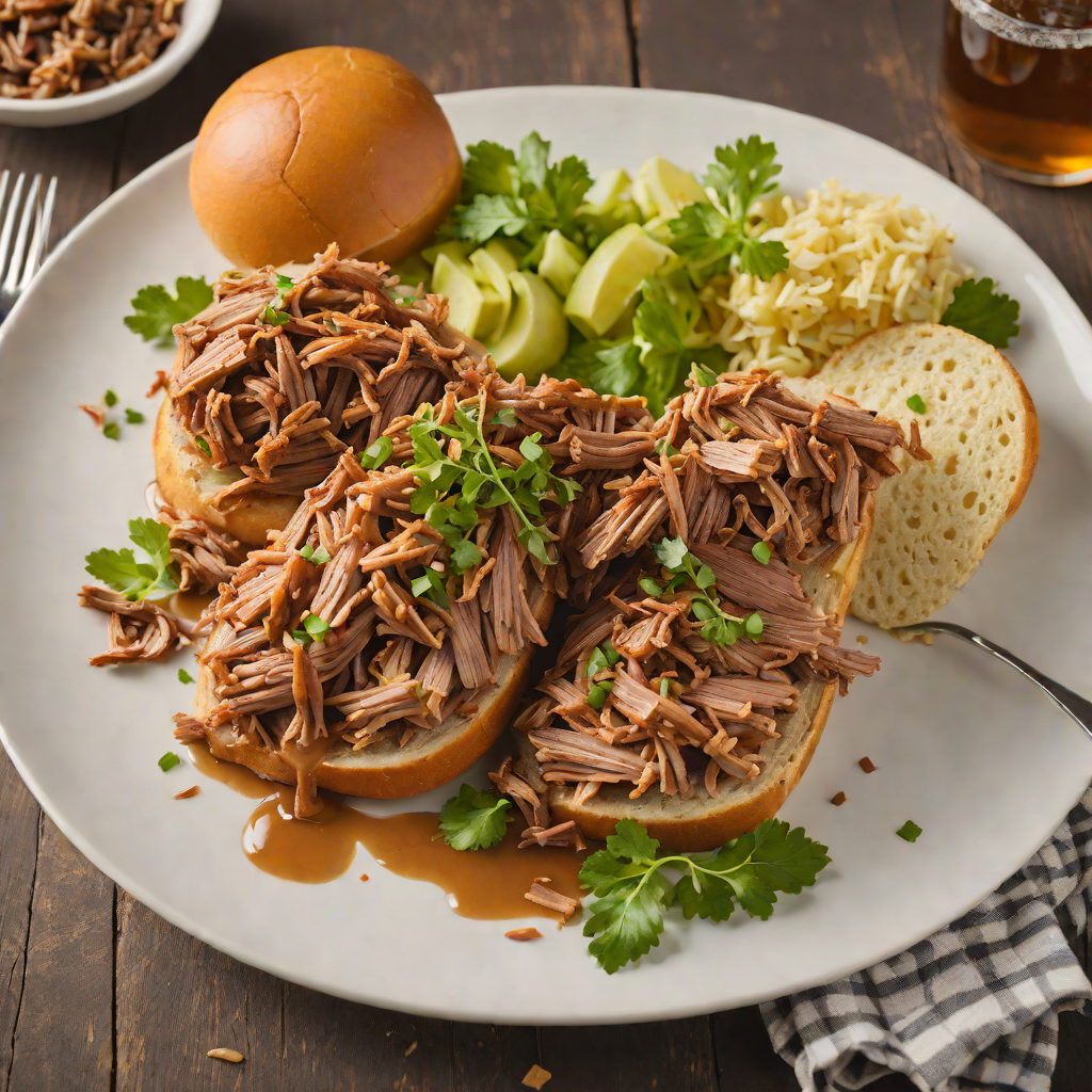 Slow-Smoked Bourbon-Infused Pulled Pork Shoulder
