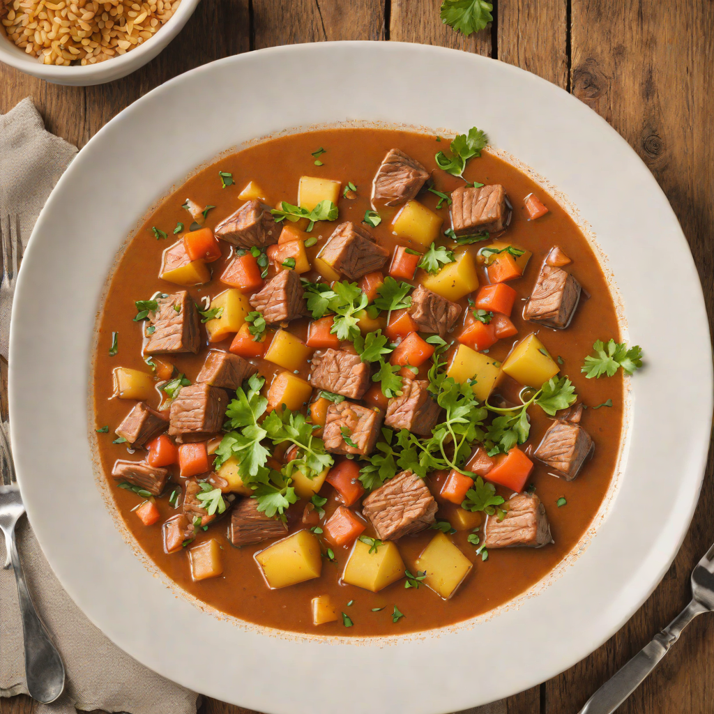 Slow-Cooked Bolivian Charque de Res Stew