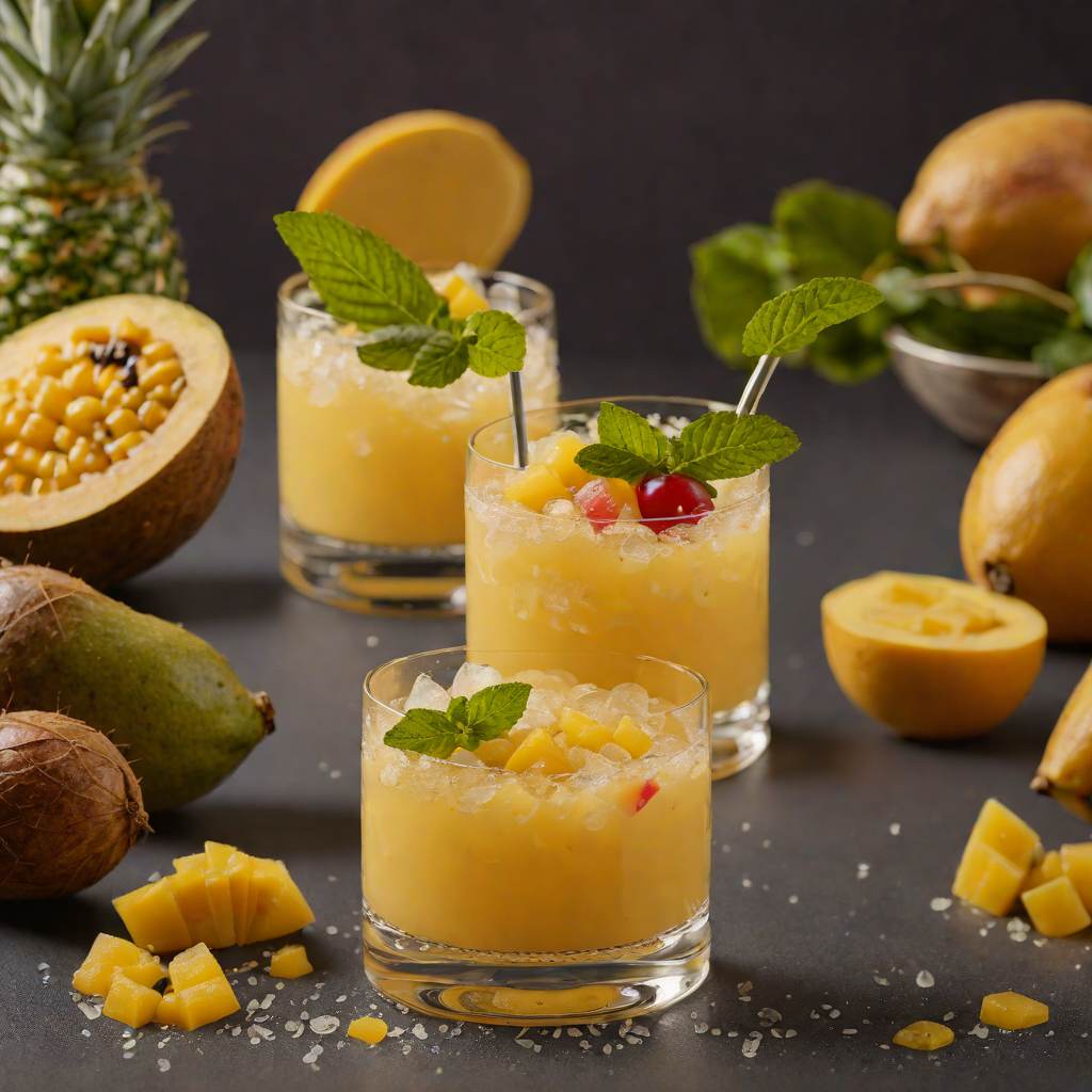 Fizzy Tropical Mango Smash