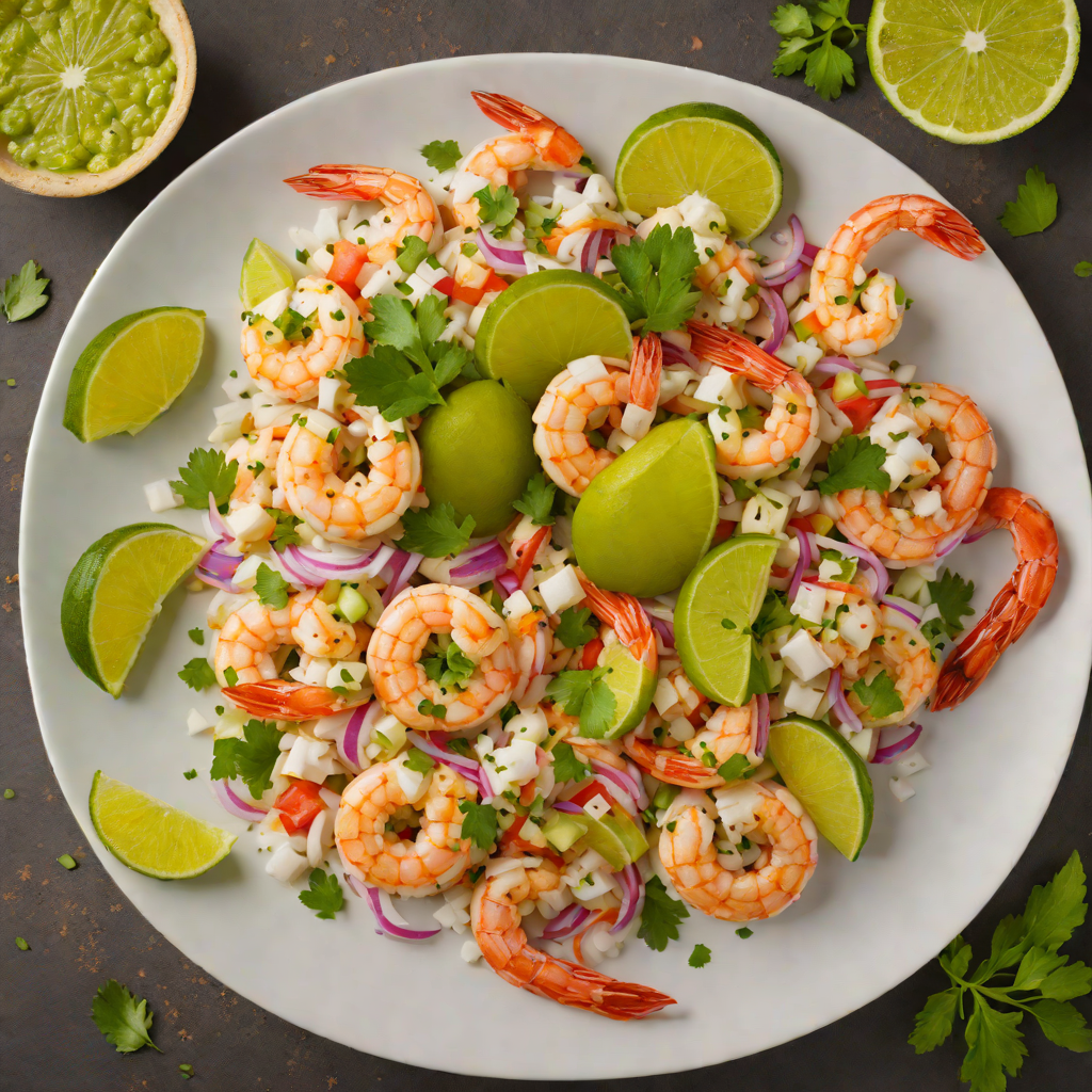 Tequila-Lime Shrimp Ceviche