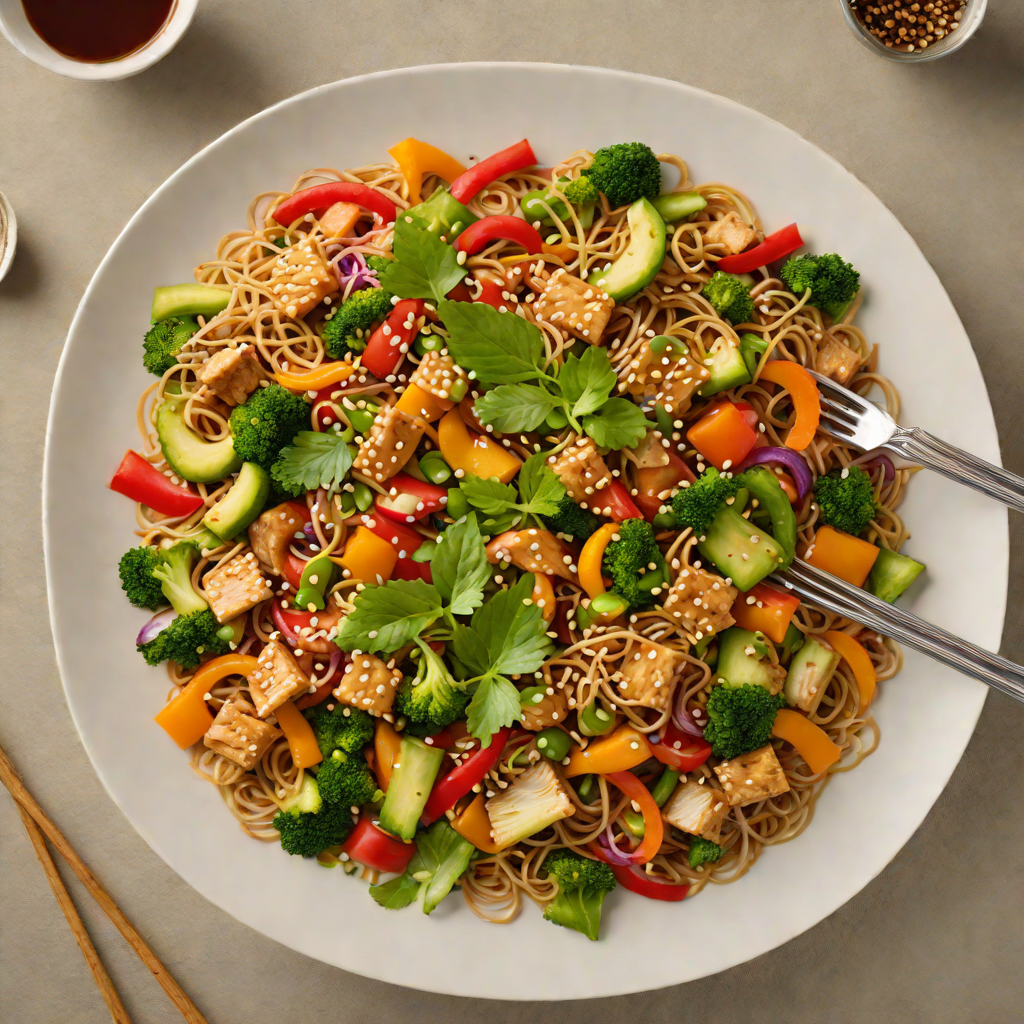 Hidden Veggie Stir-Fry with Ginger-Sesame Sauce