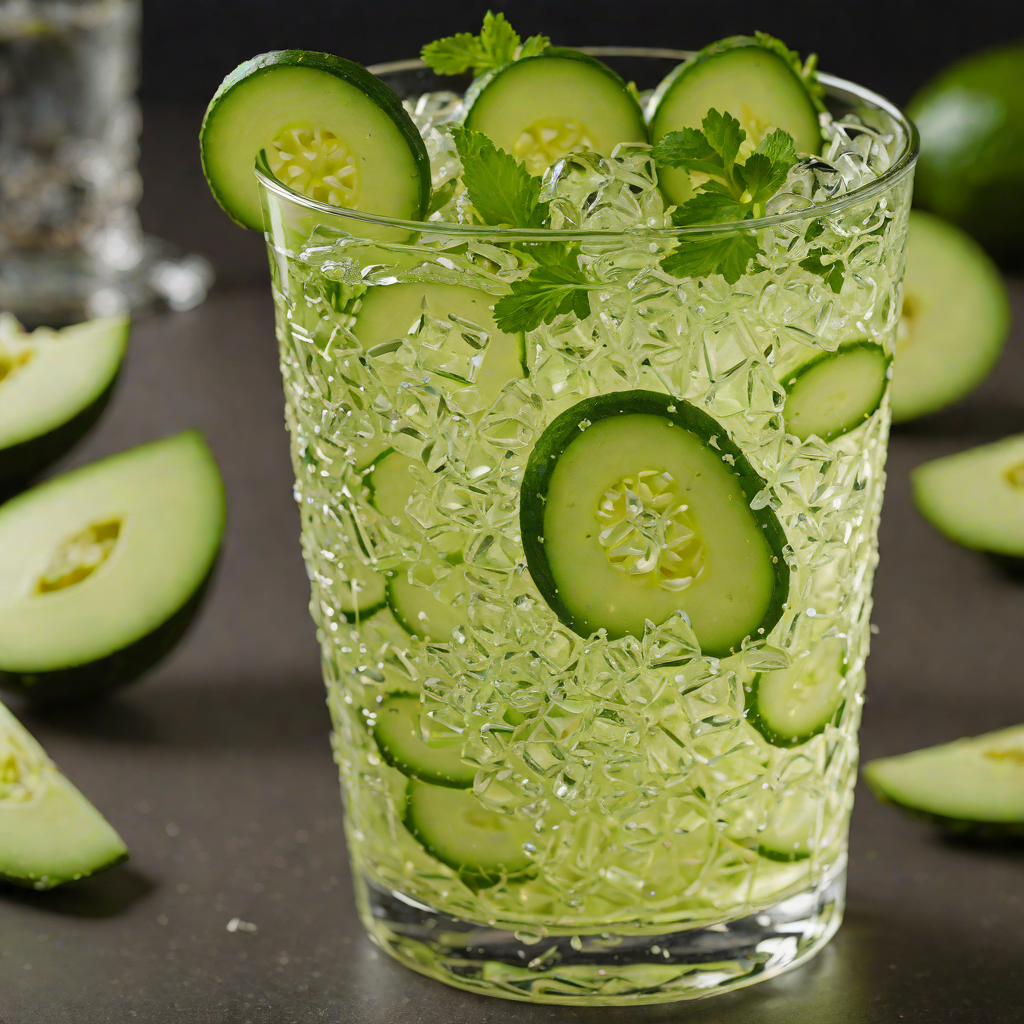 Sparkling Cucumber Vodka Collins