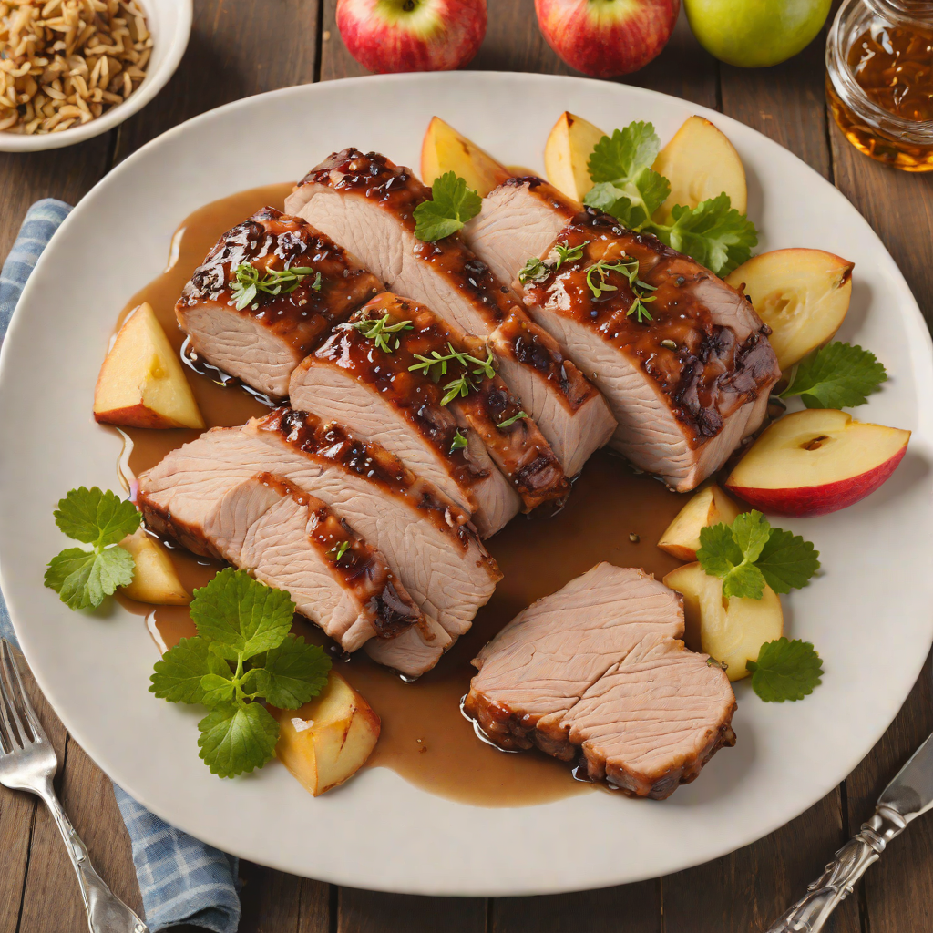 Roasted Pennsylvania Dutch-Style Pork with Apple Cider Glaze