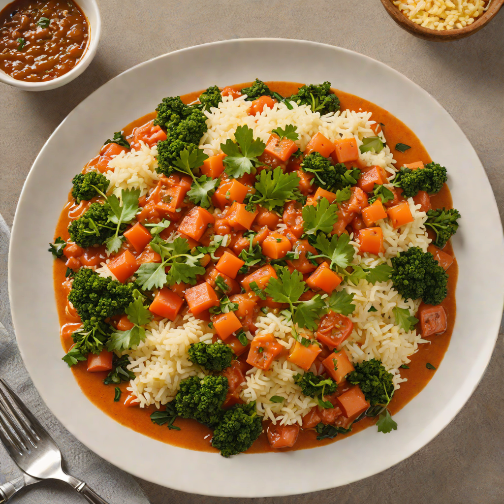 Stewed Ugali with Sukuma Wiki and Tomato Sauce