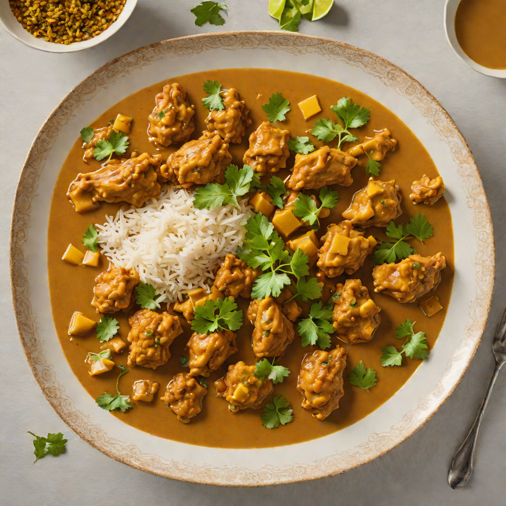 Slow-Simmered Burmese Chicken Curry with Tamarind and Turmeric