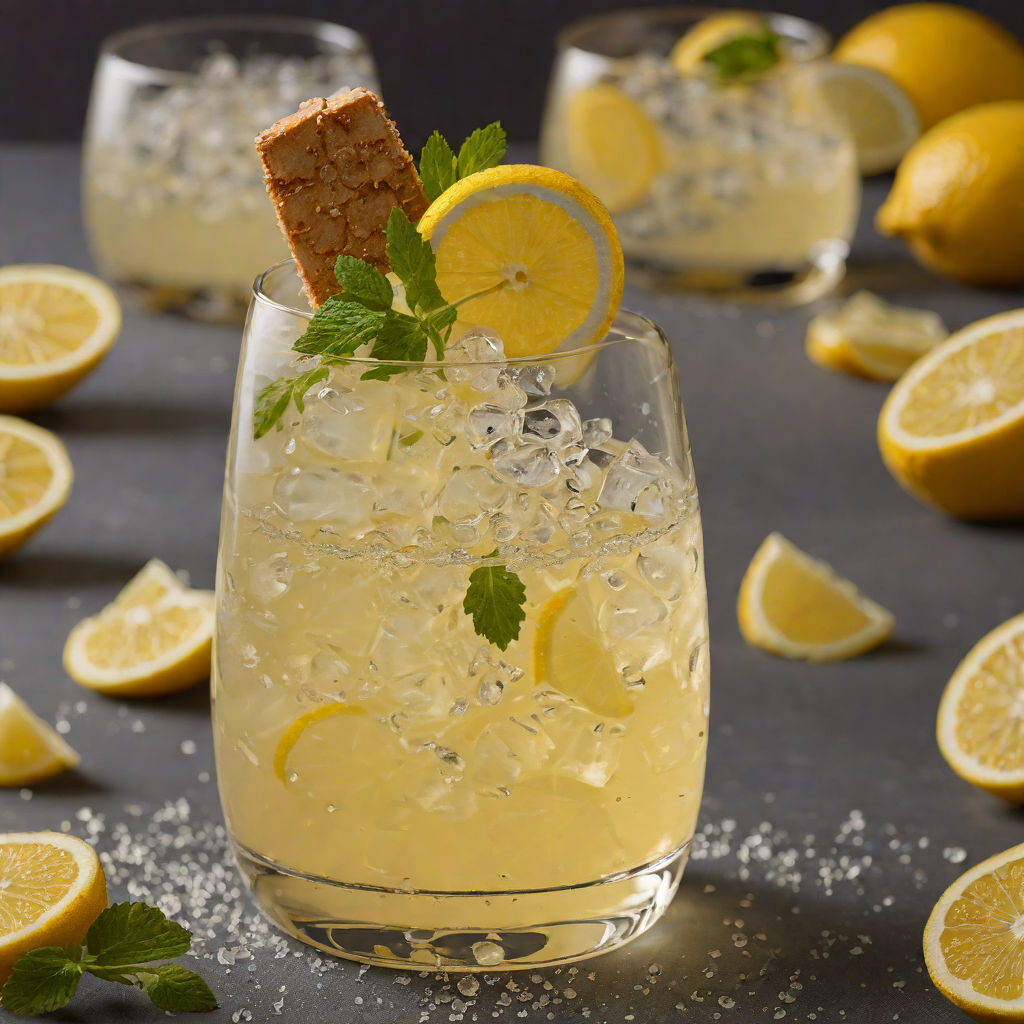 Sparkling Ginger Lemonade Fizz