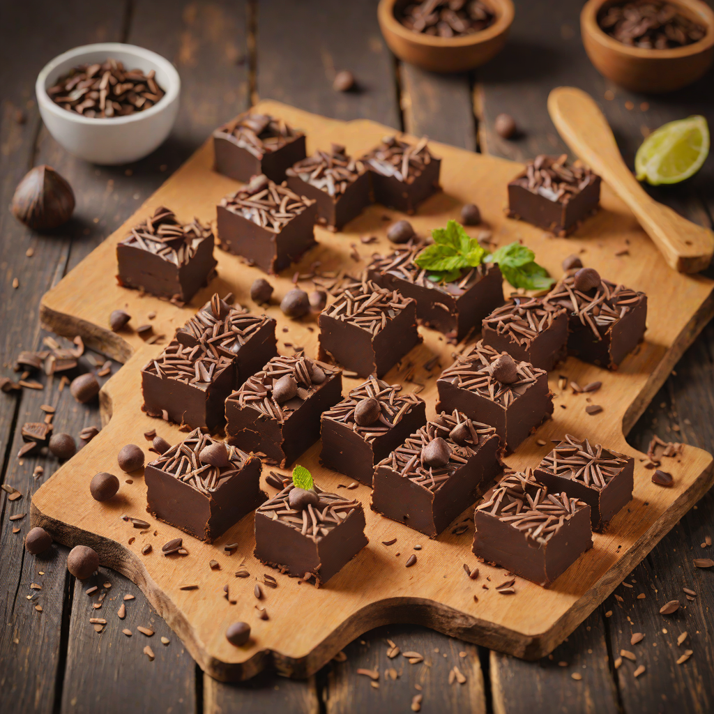 Moist Brazilian Brigadeiro Chocolate Fudge