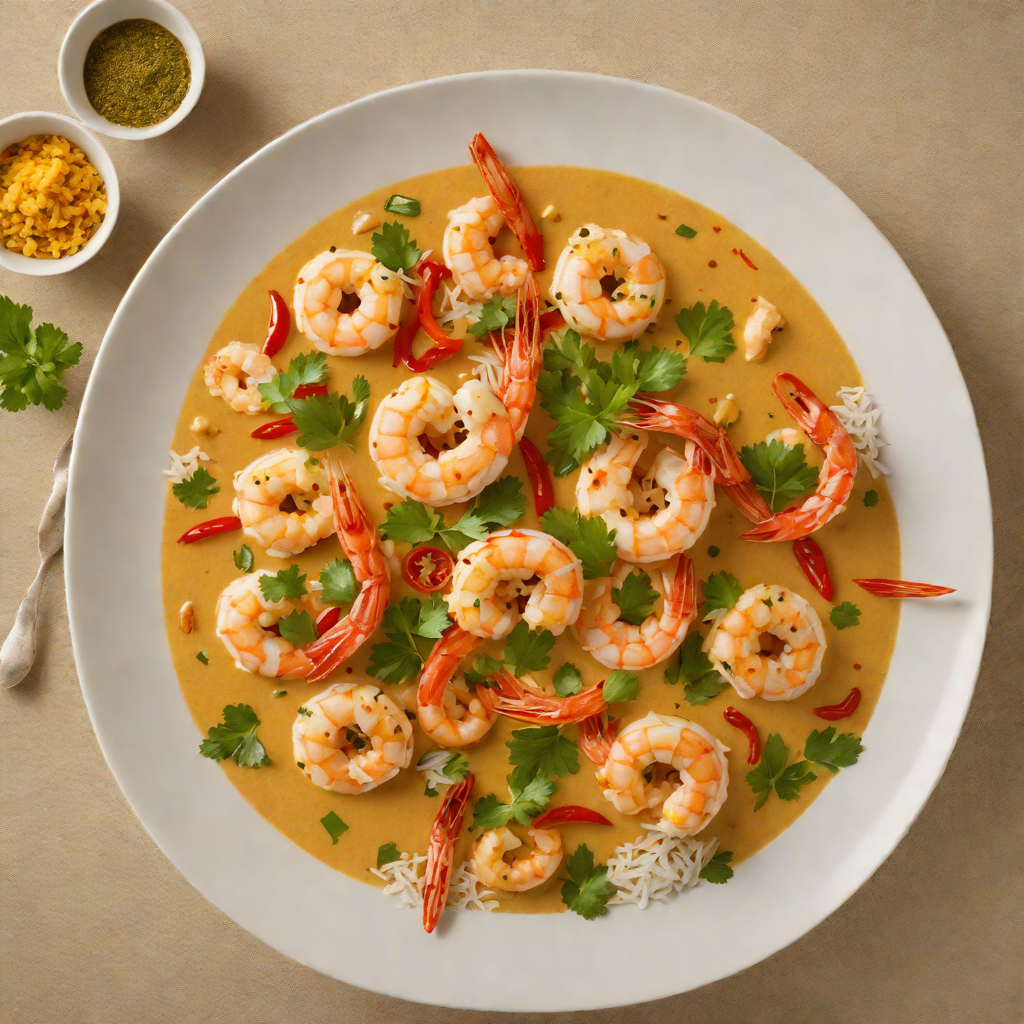 Spicy Southern Thai Coconut Curry with Shrimp