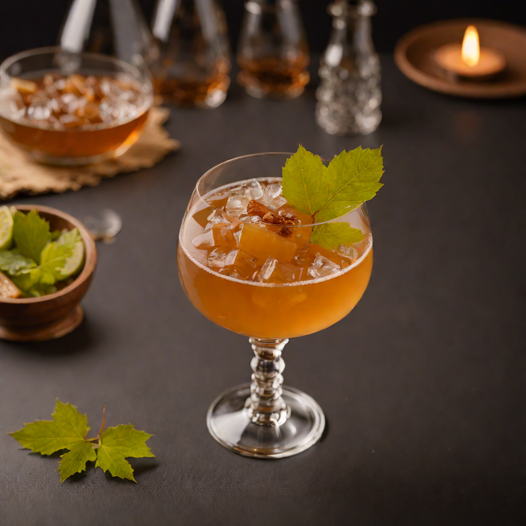 Mountain Maple Bourbon Sour