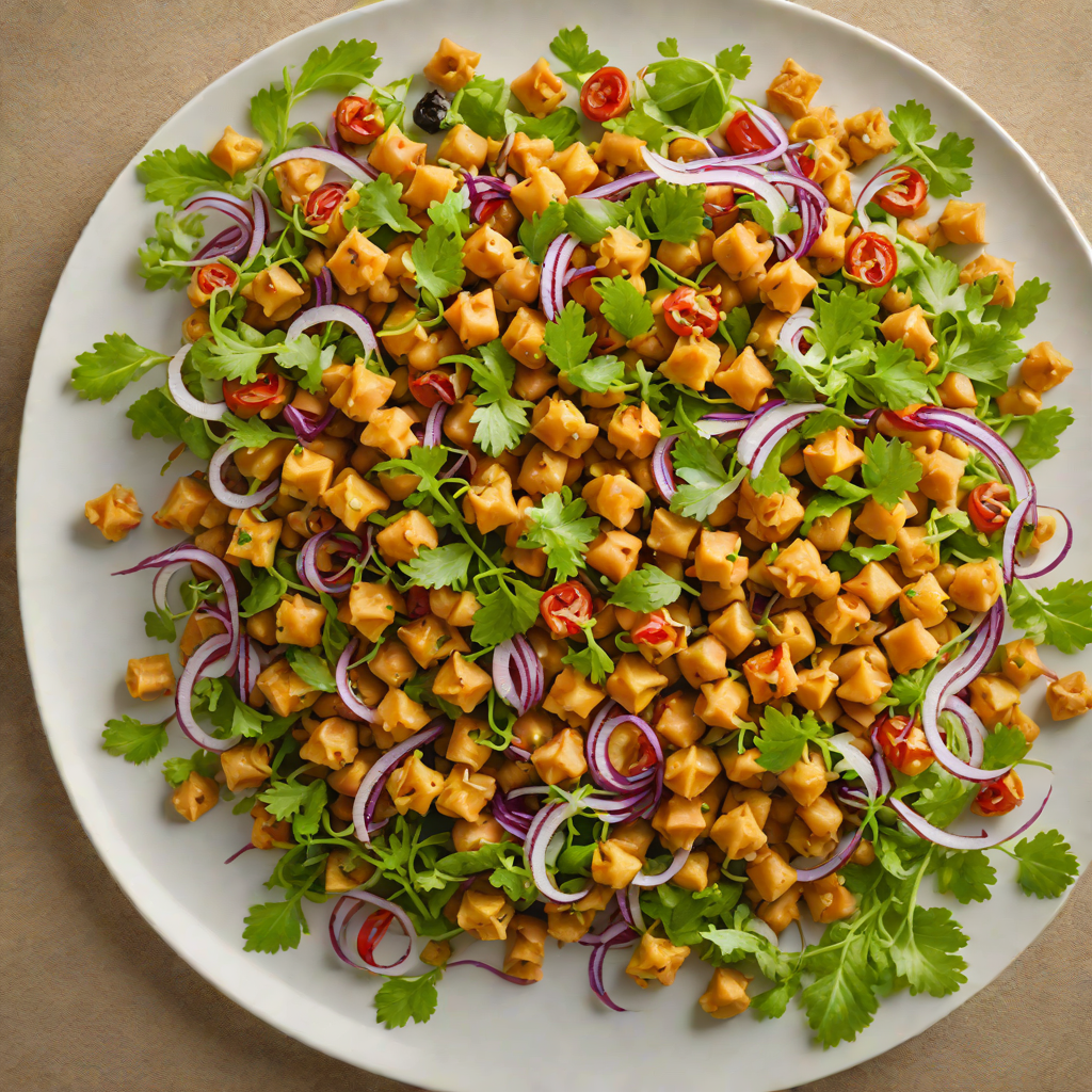 Interactive Web-Themed Spiced Chickpea Salad