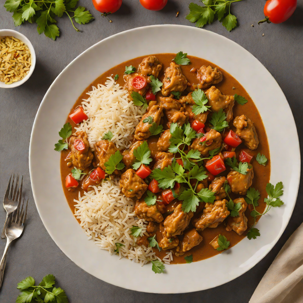 Nepali-Style Chicken Curry with Fenugreek and Tomato