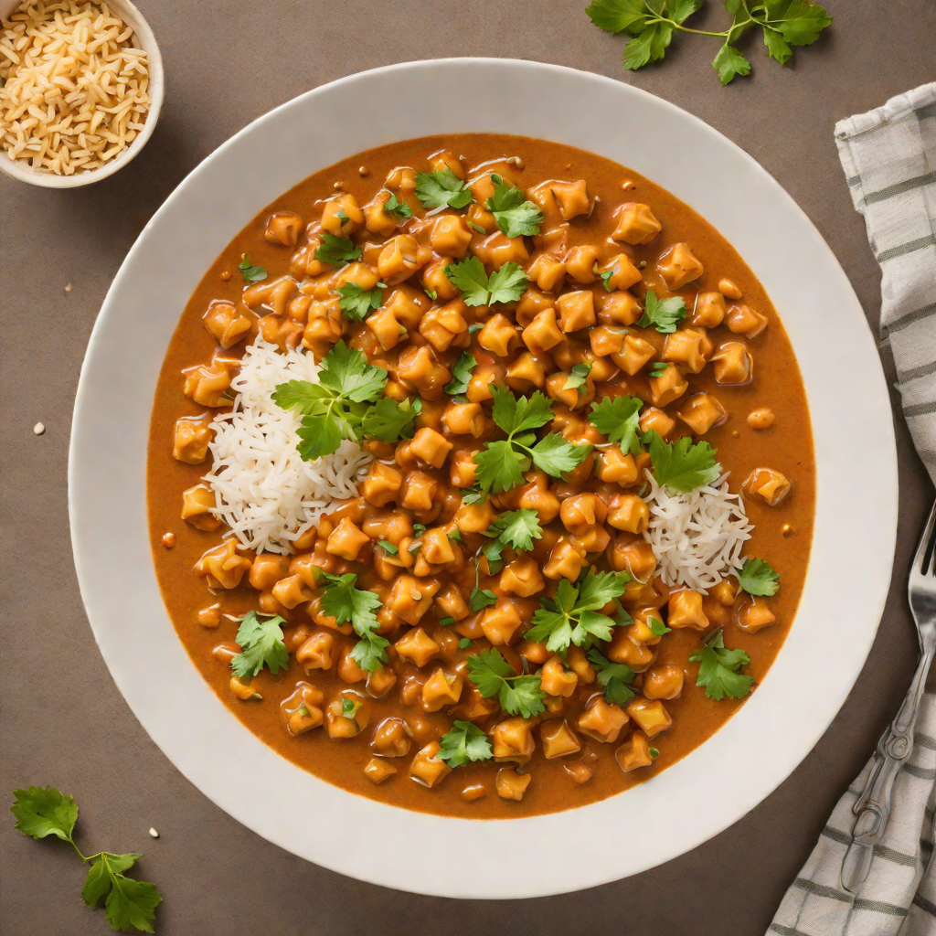 Spicy Indian-Inspired Chickpea Curry with Coconut Milk