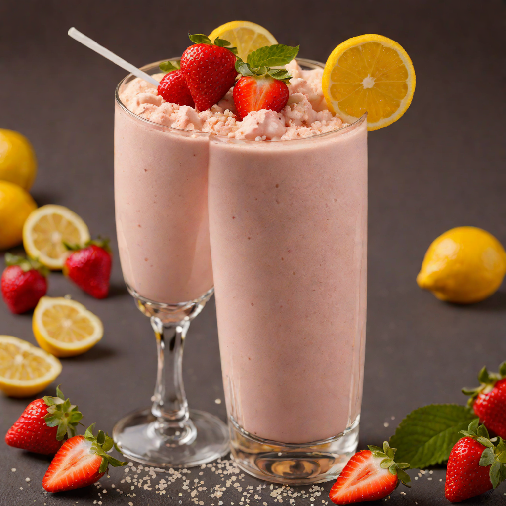Creamy Strawberry Lemonade Shake