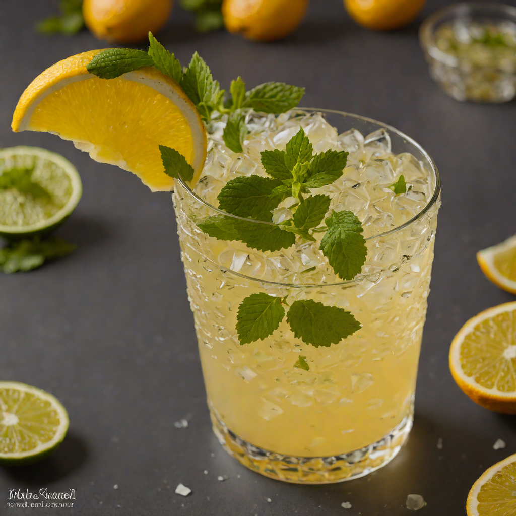 Minted Citrus Mezcal Smash