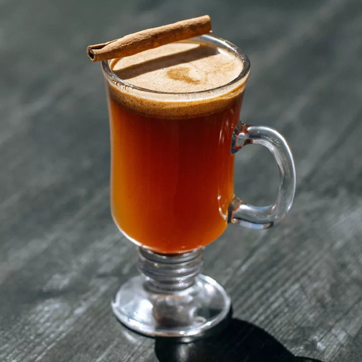 Caramel Cinnamon Hot Buttered Rum