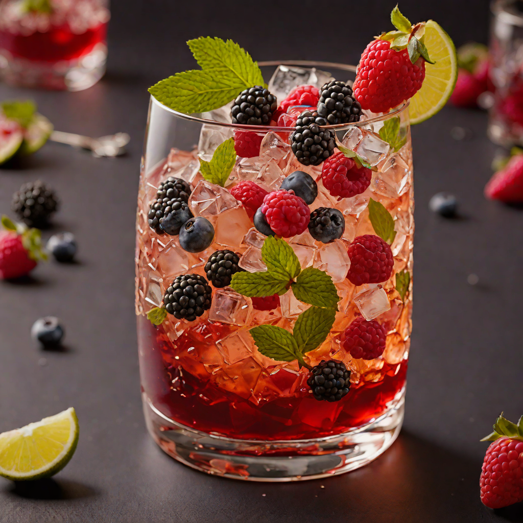 Popular Berry Bourbon Smash