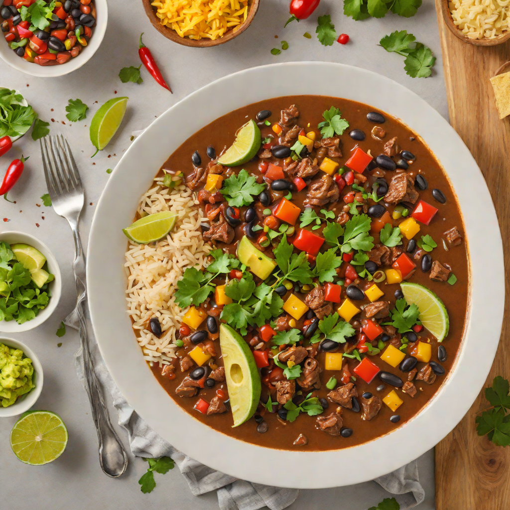 One-Pot Spicy Mexican Beef and Black Bean Stew