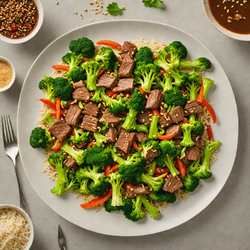 Quick Beef Stir-Fry with Broccoli and Ginger Garlic Sauce