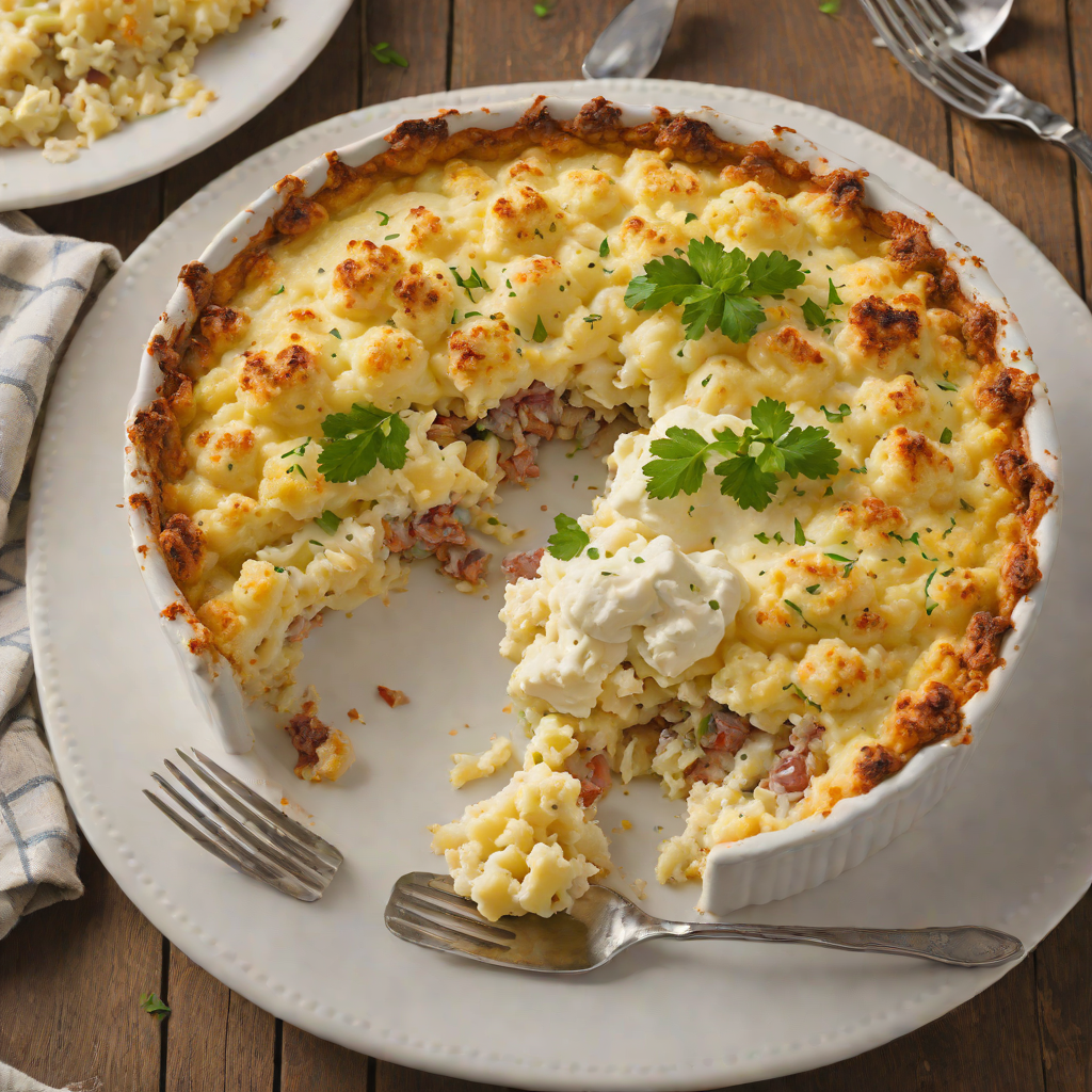 Cheesy Cauliflower Shepherd’s Pie
