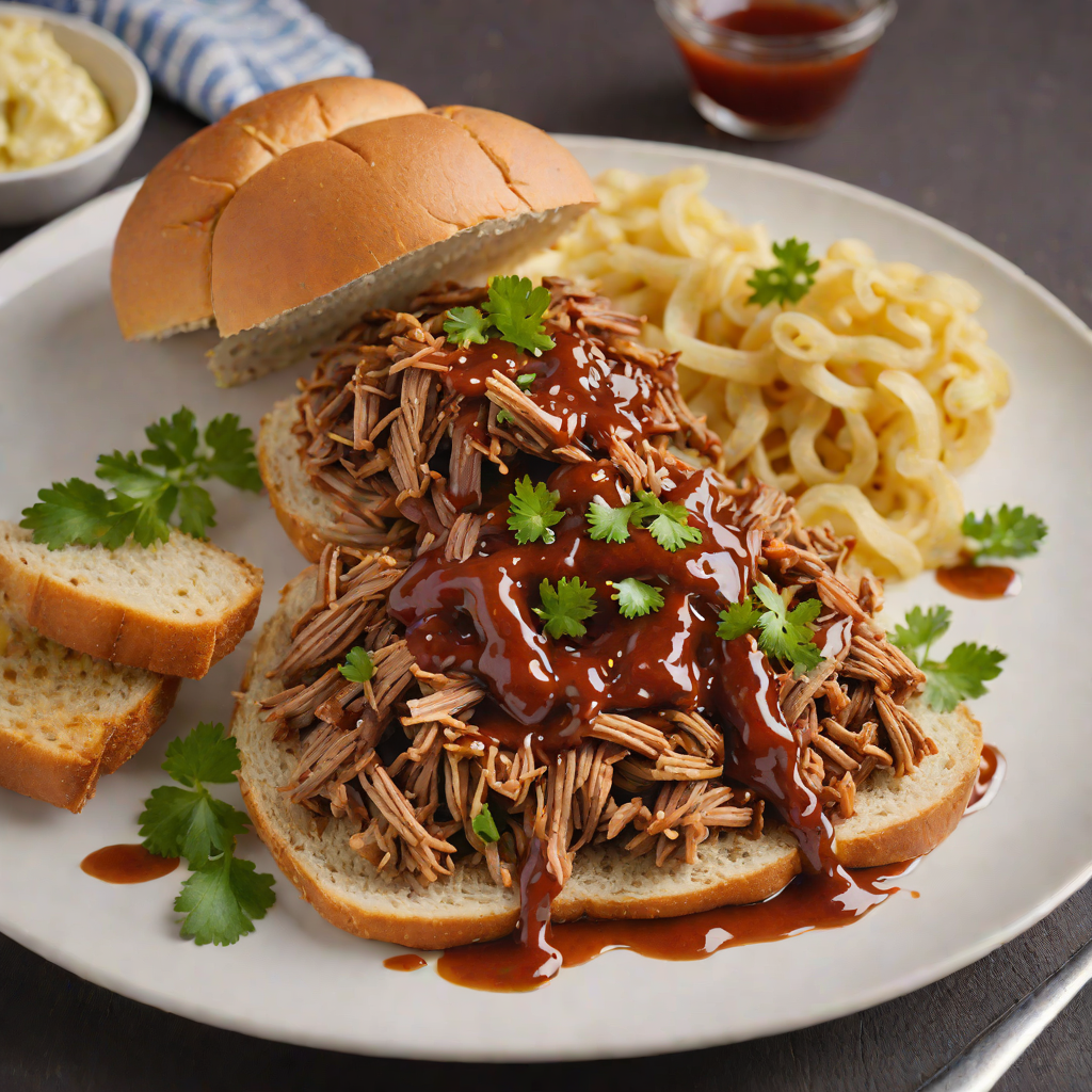 Slow-Smoked Pulled Pork with Tangy Homemade BBQ Sauce