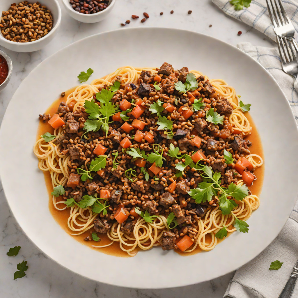 Slow-Cooked Kangaroo Ragu with Native Peppercorns