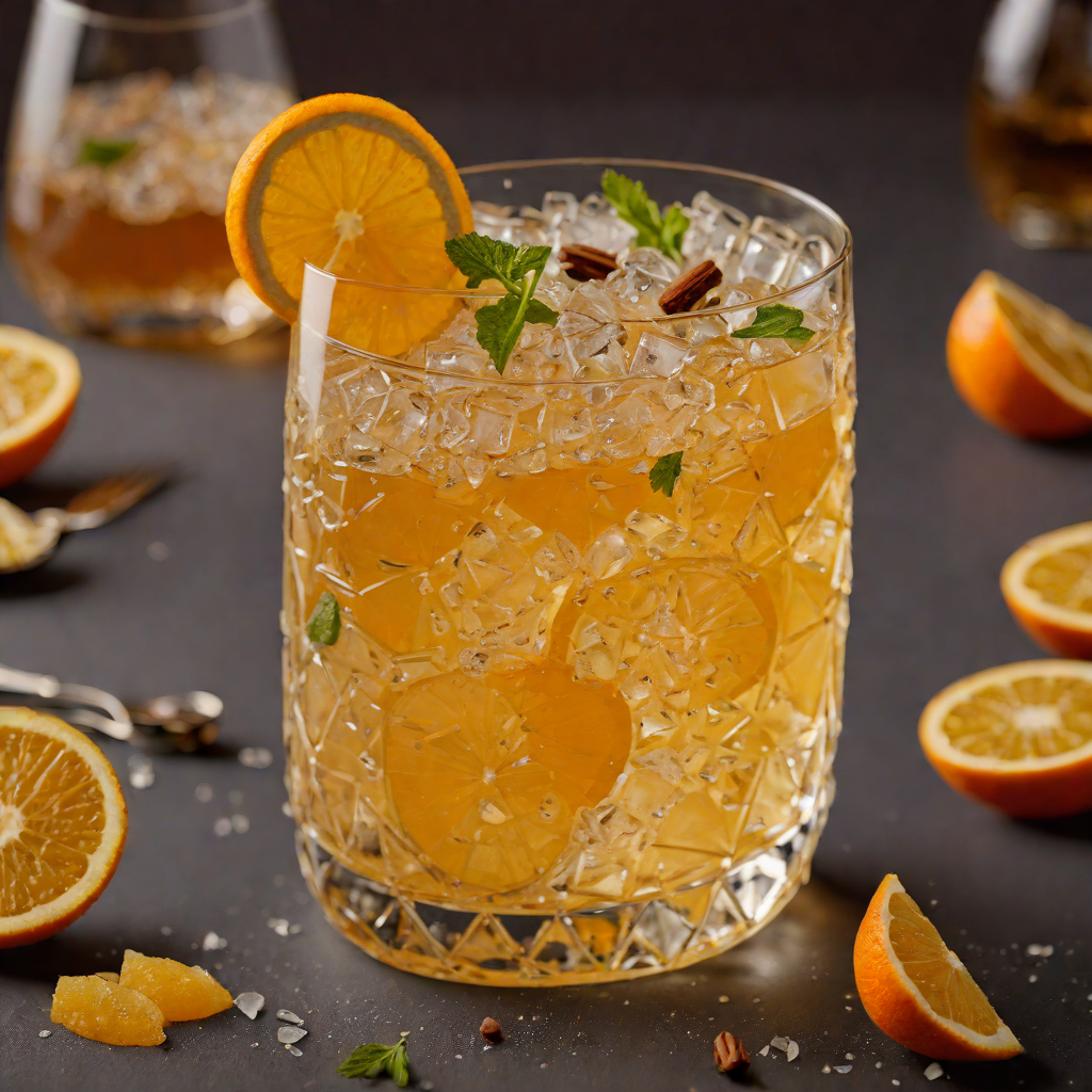 Orange-Spiced Whiskey Cooler