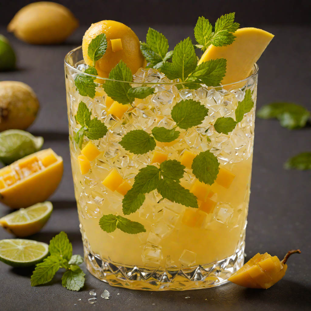 Dominican Popular Mango Mojito