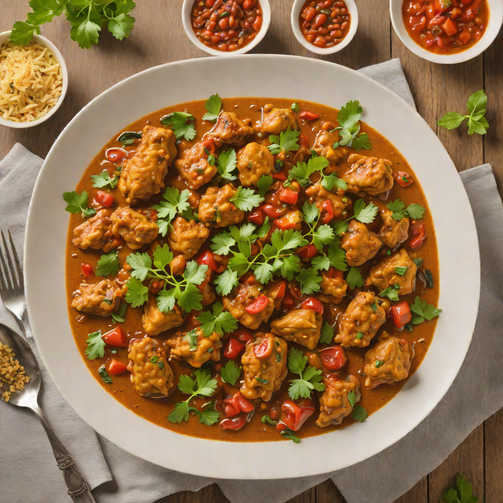 Spiced Nepali Chicken Curry with Fenugreek and Tomato