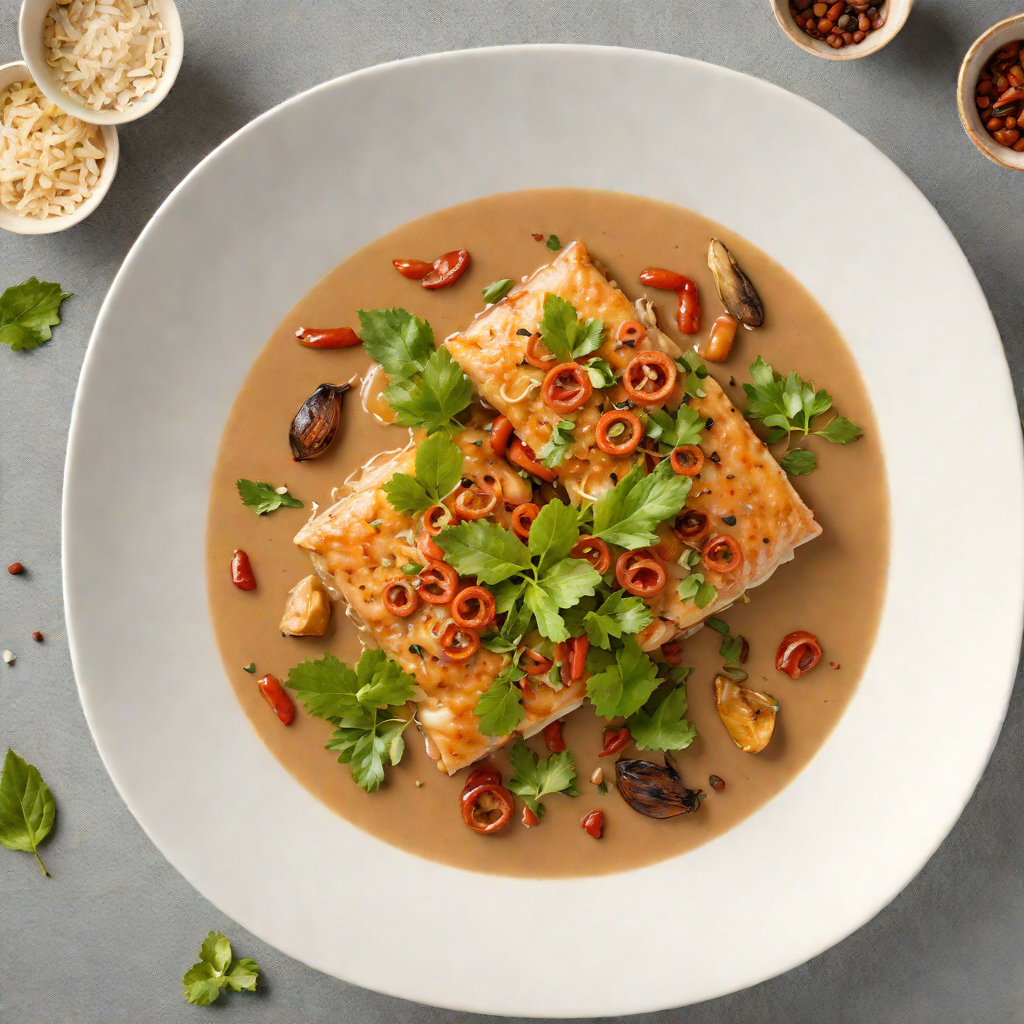 Stewed Tanzanian Fish with Tamarind and Coconut Milk