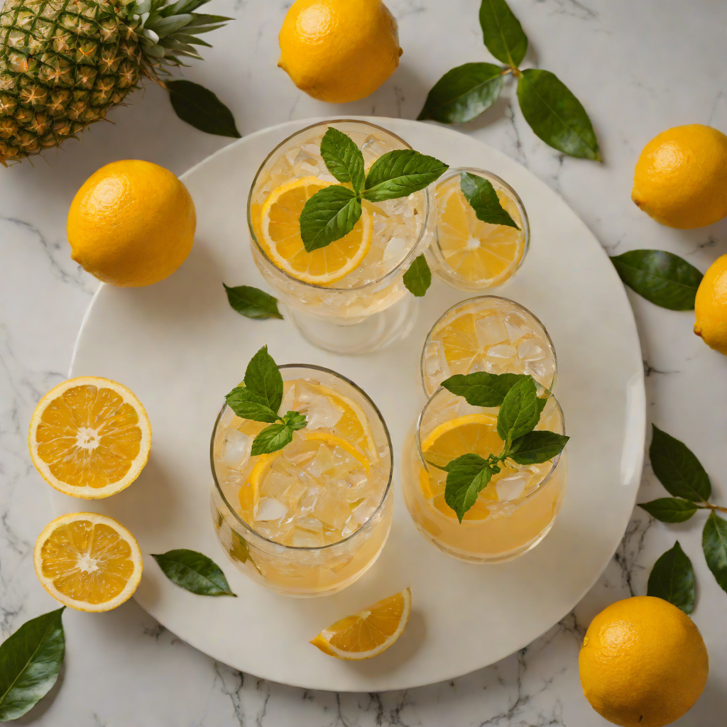 Tropical Citrus Rum Shaker