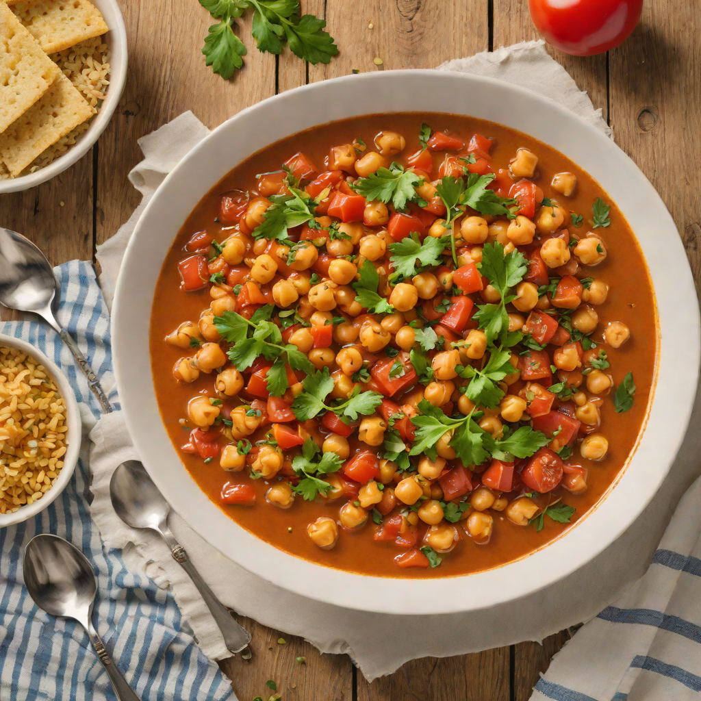 One-Pot Spanish Chickpea and Tomato Stew