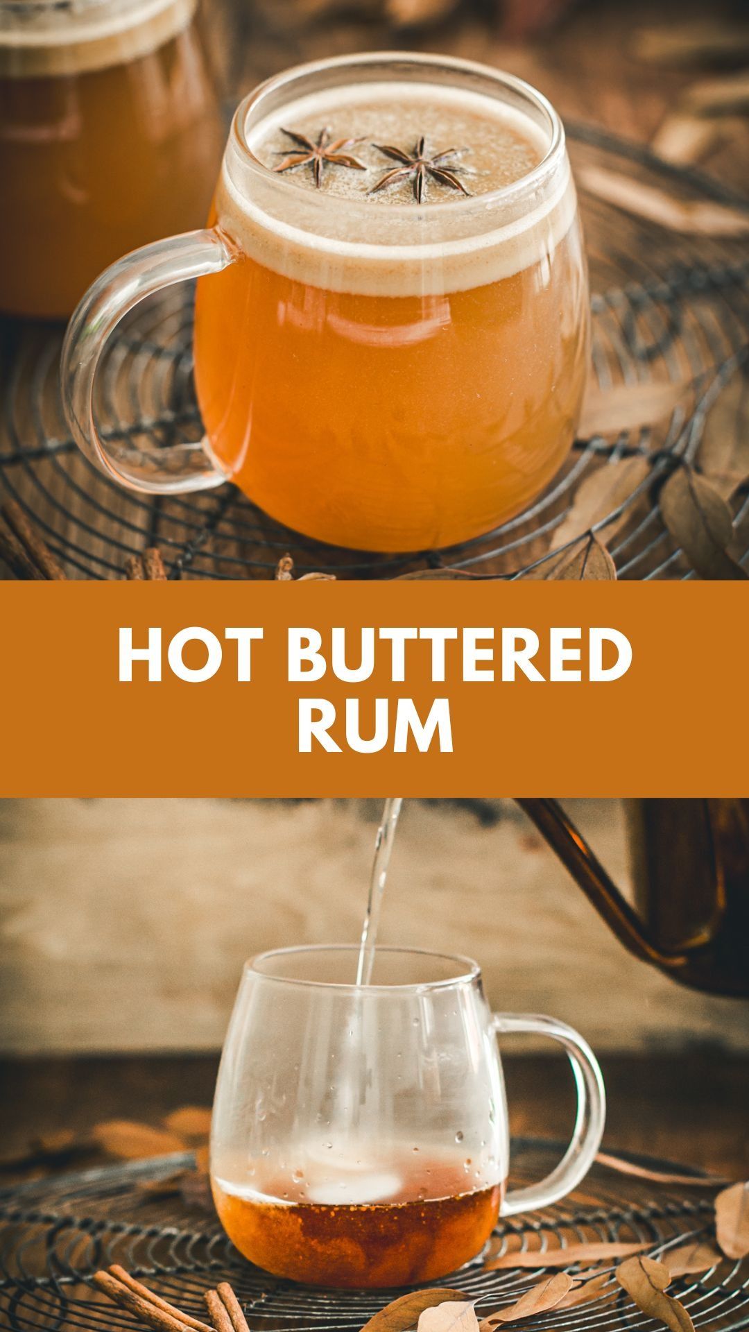 Spiced Rum and Warm Butter Toddy