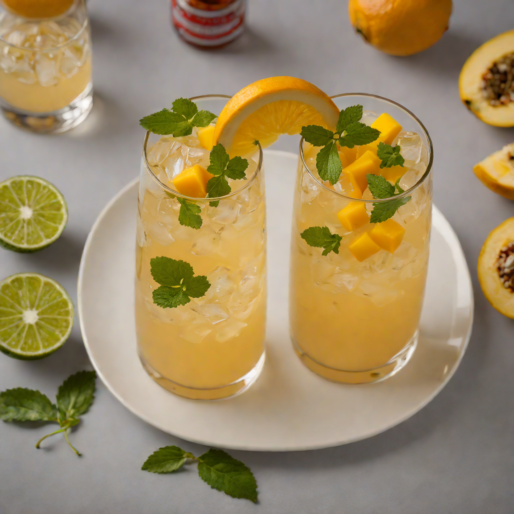 Smoky Mango Mezcal Smash