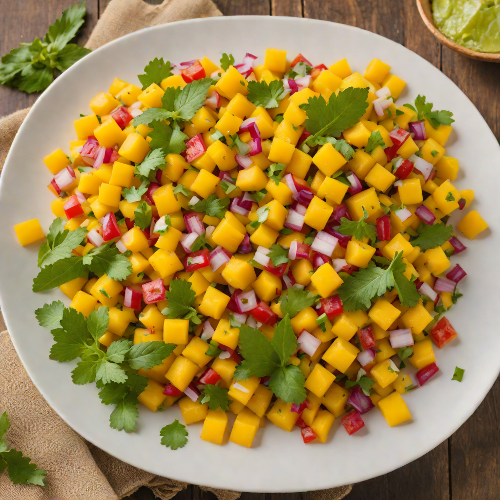 Rum-Spiced Caribbean Mango Salsa