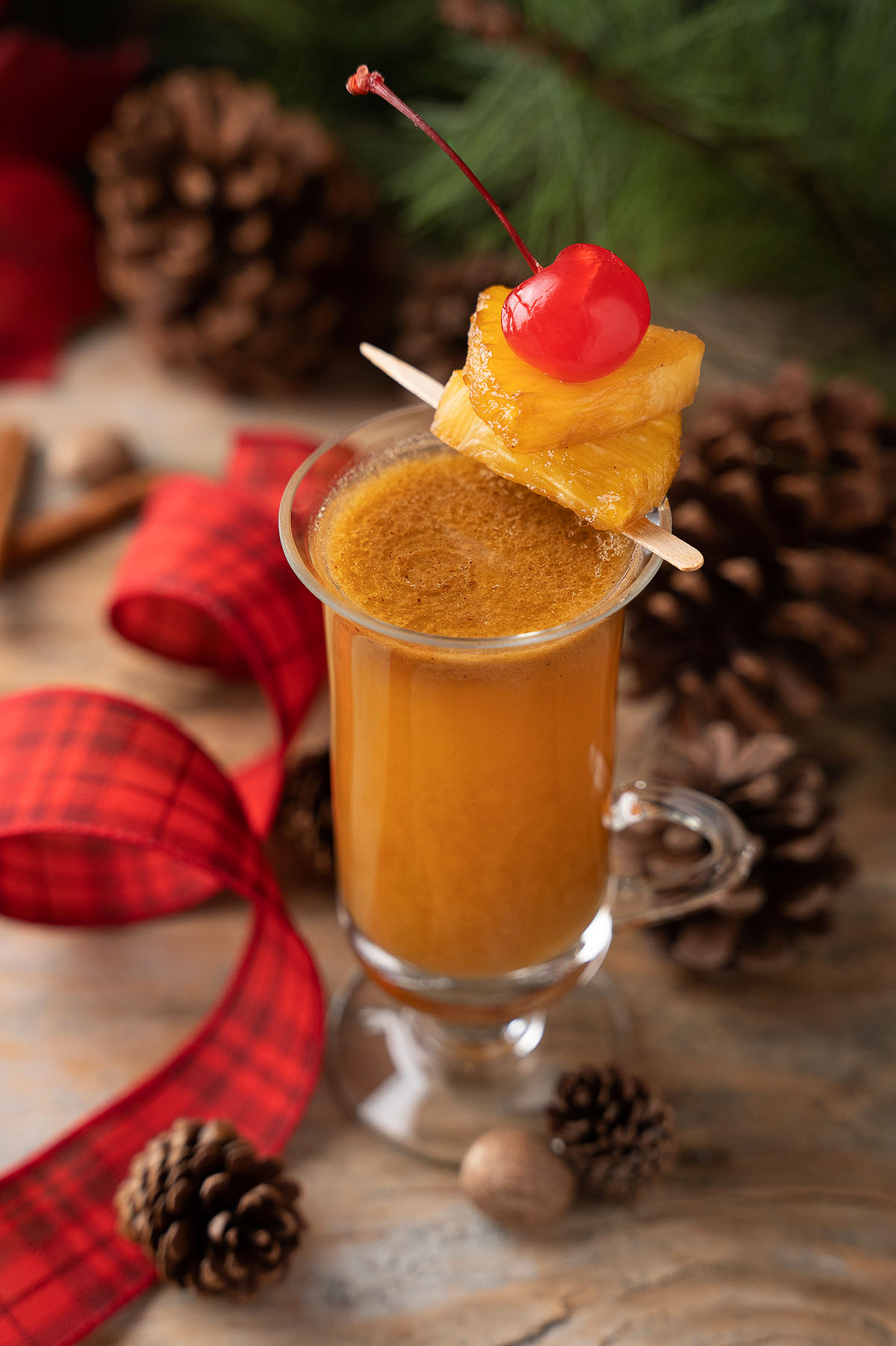 Spiced Rum Winter Butter Toddy