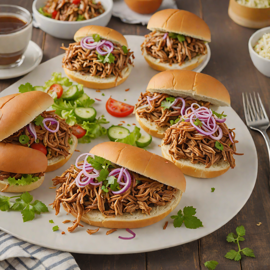 Spiced Northern-Style Pulled Pork Sandwiches