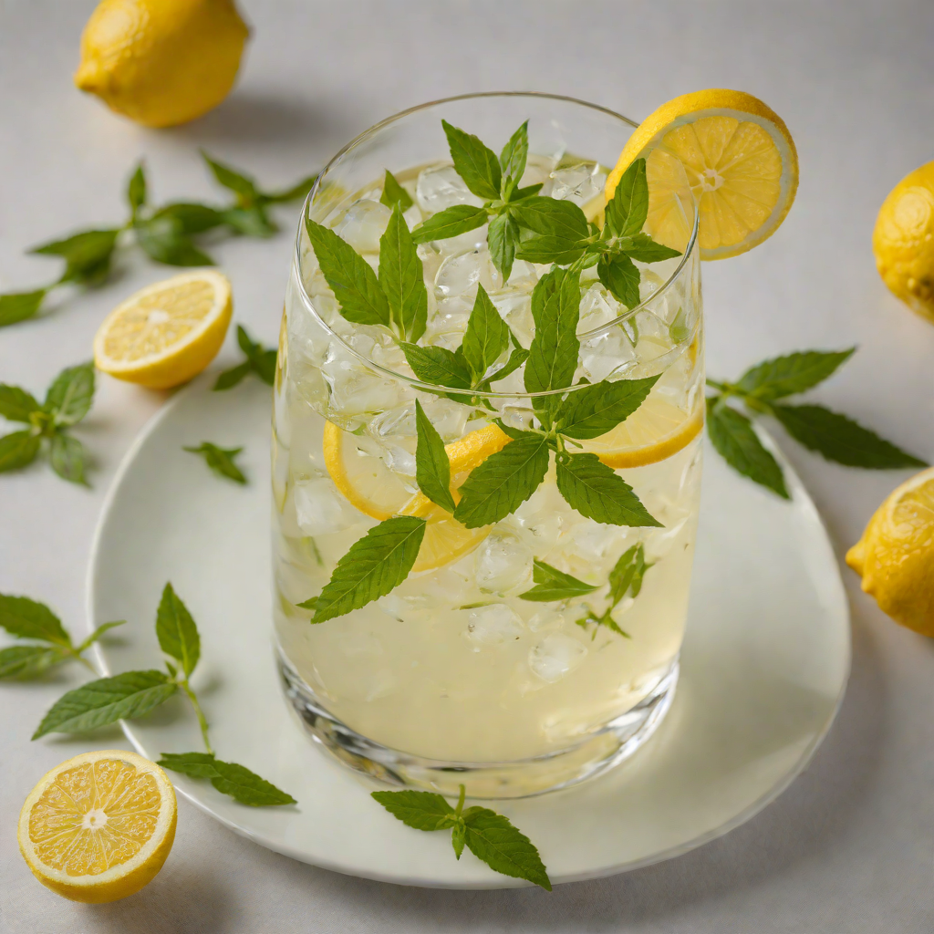 Lemon Verbena Vodka Fizz