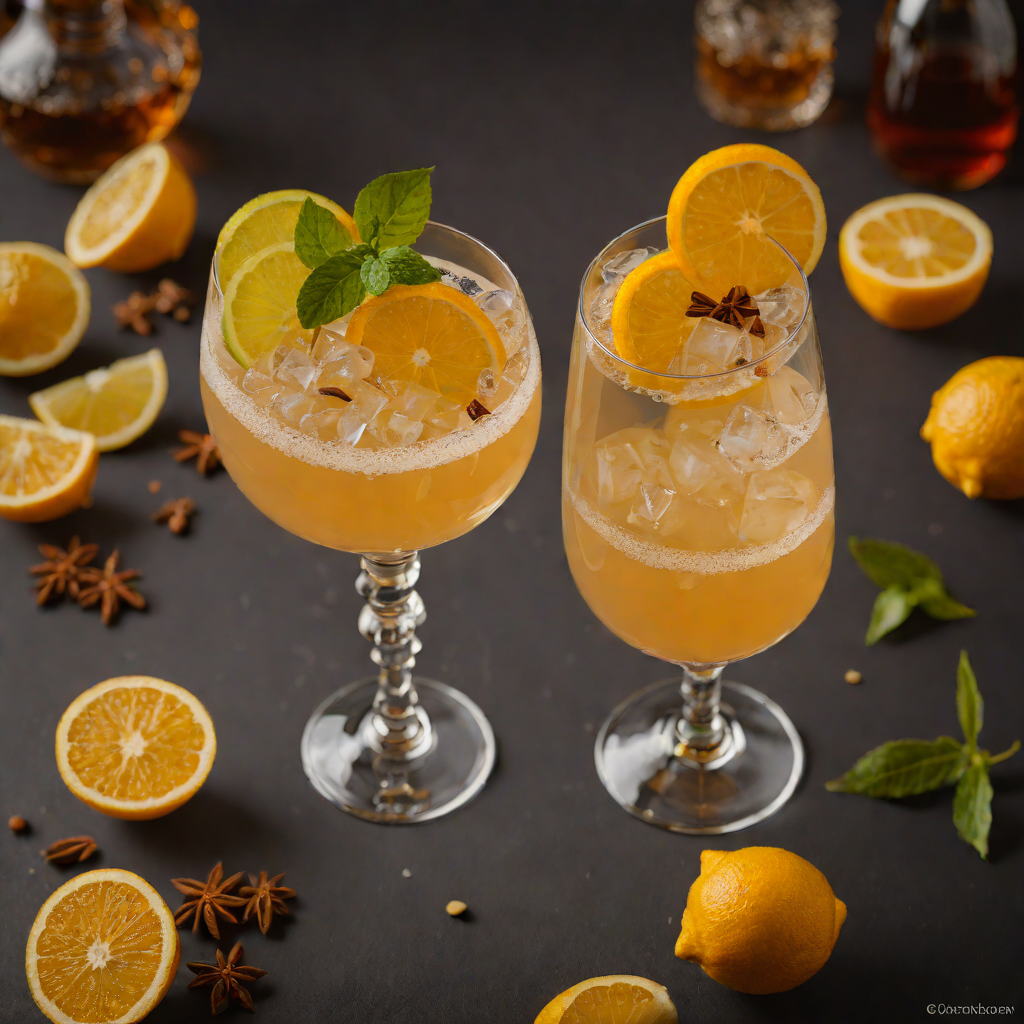 Spiced Whiskey Citrus Sour