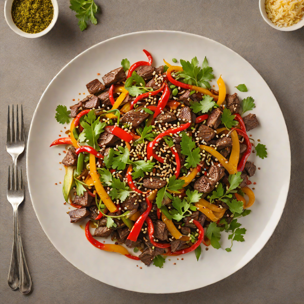 Kangaroo Stir-Fry with Wattleseed and Native Pepper