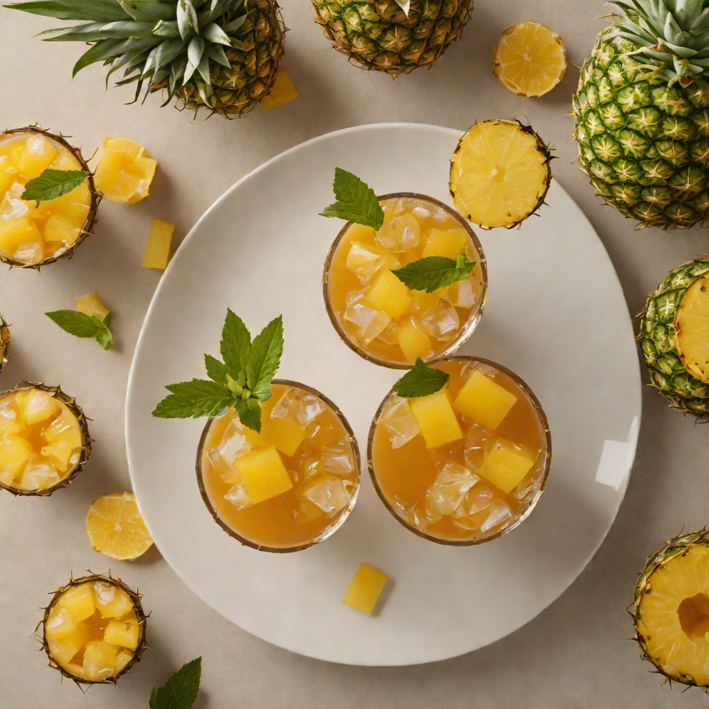 Pineapple-Caramel Rum Punch