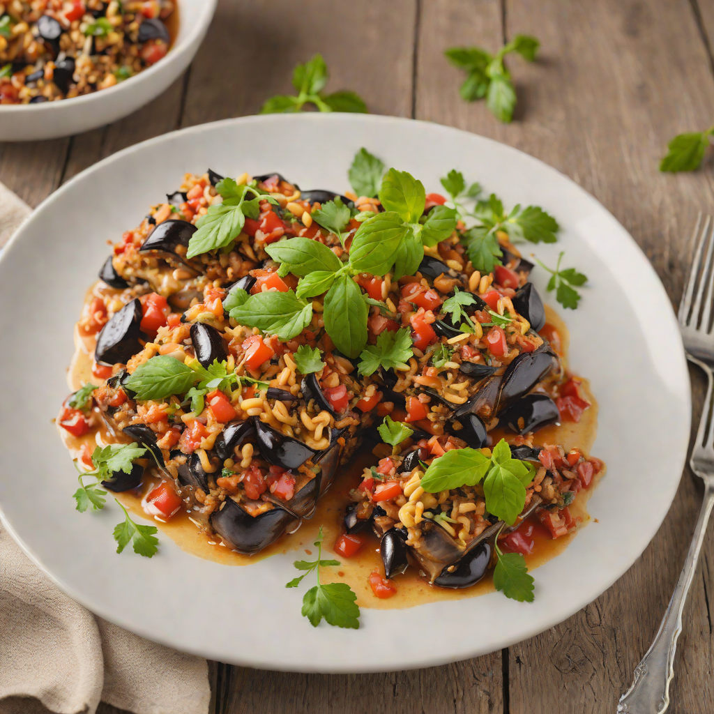 Hidden Layered Eggplant Casserole