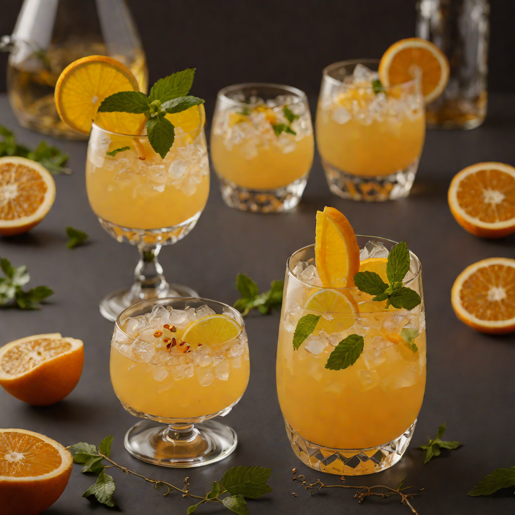 Citrus-Spiced Tropical Non-Alcoholic Punch