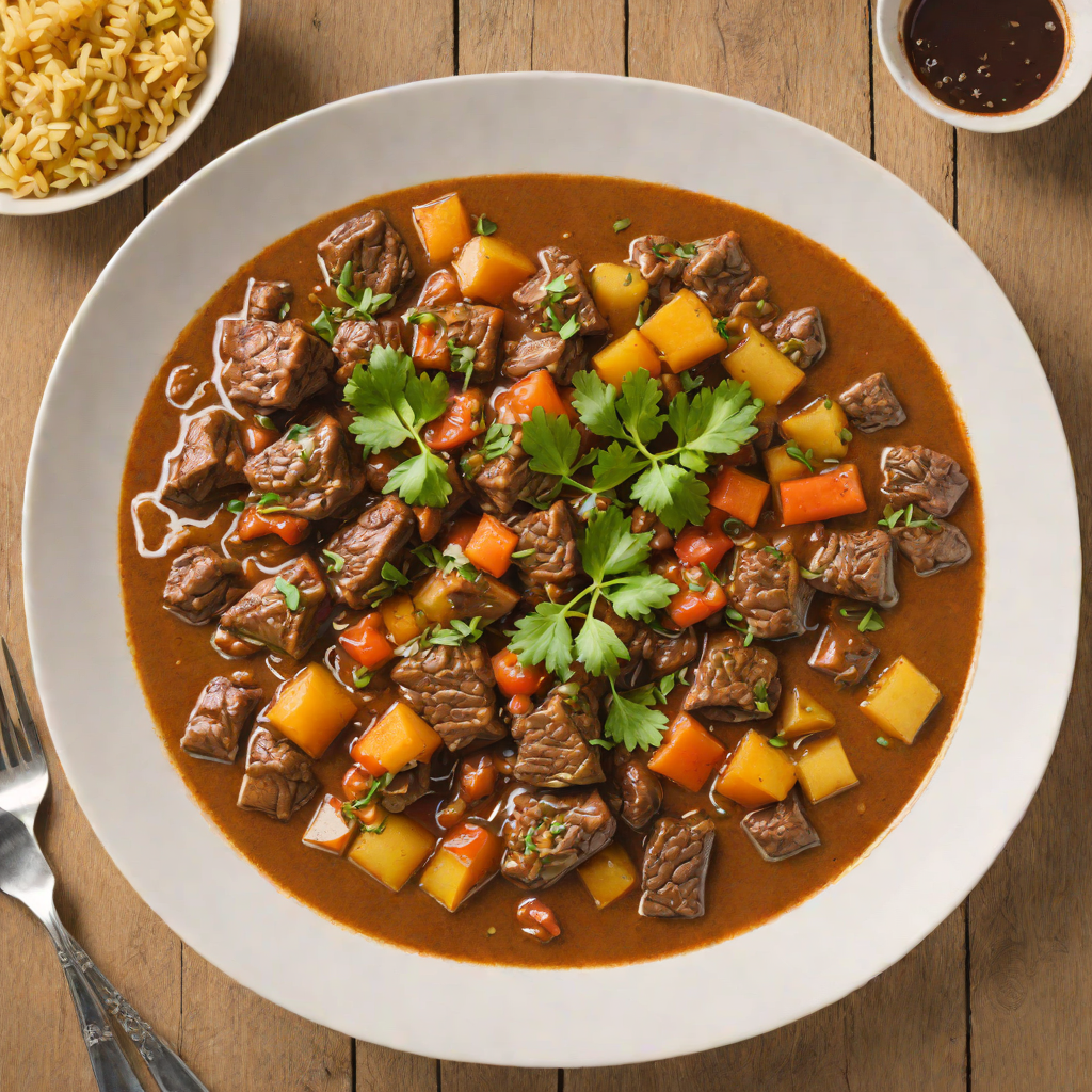 Slow Simmered Berbere-Spiced Beef Stew