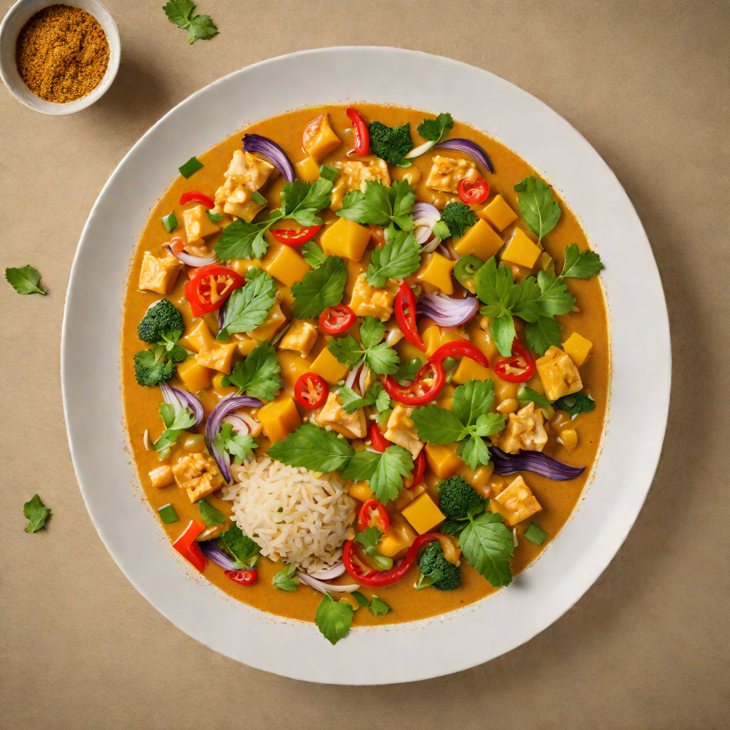 Thai-Inspired Coconut Curry with Regional Vegetables