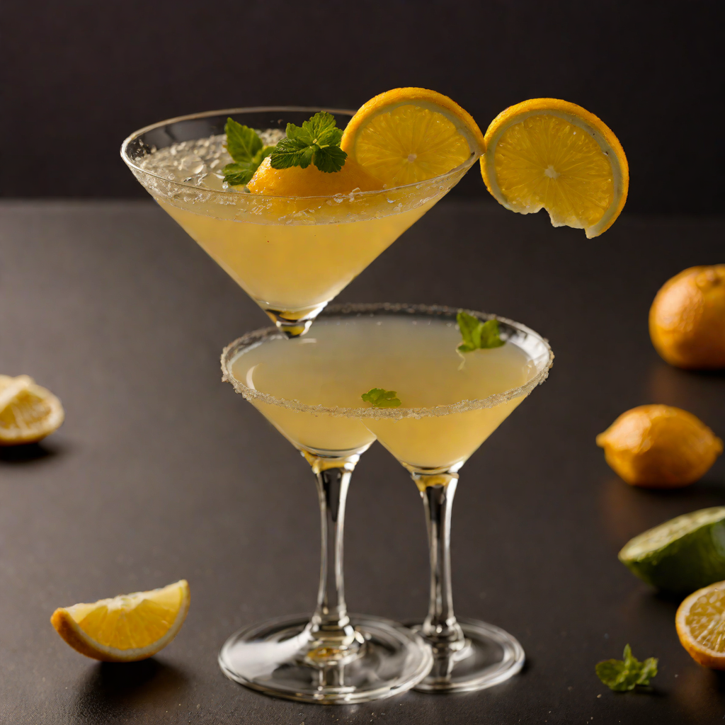 Yuzu Dry Curaçao Citrus Martini